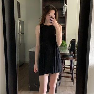 Black short dress